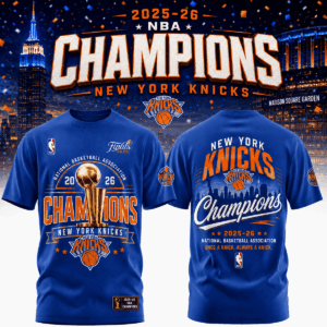New York Knicks T-Shirt Custom Name Gift For Fan