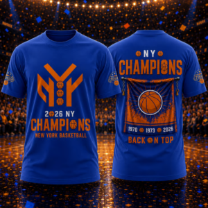New York Knicks T-Shirt Custom Name Gift For Fan