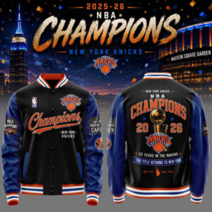 New York Knicks Baseball Jacket Gift For Fan