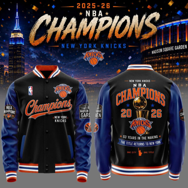 New York Knicks Baseball Jacket Gift For Fan