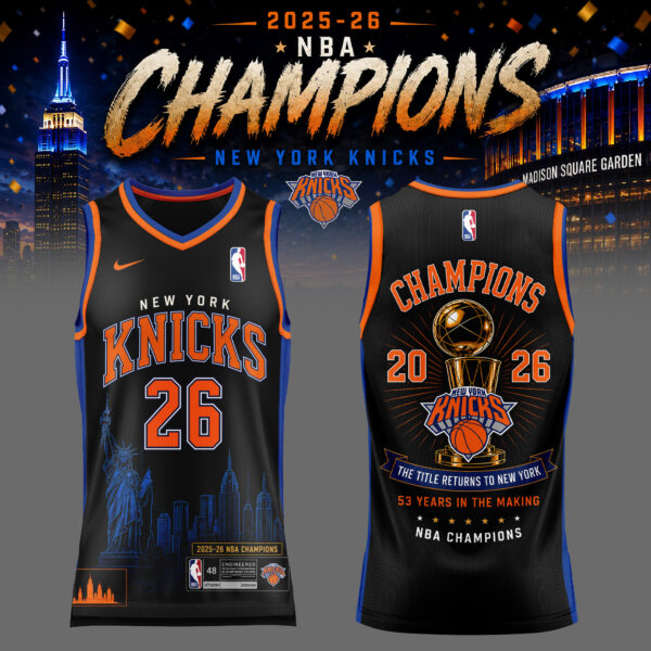 New York Knicks Jersey Custom Name Gift For Fan