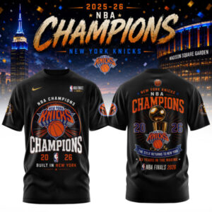 New York Knicks T-Shirt Custom Name Gift For Fan